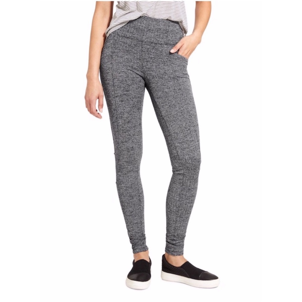 Athleta Herringbone Pocket Leggings